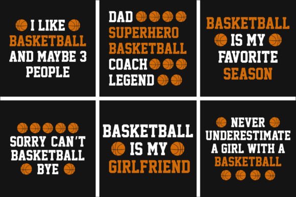 Basketball Sports Typography SVG T-shirt Review