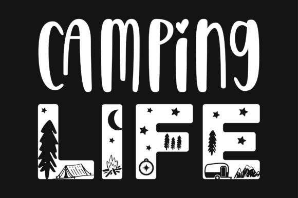 Camping Life SVG: A Designer's Review for Embroidery