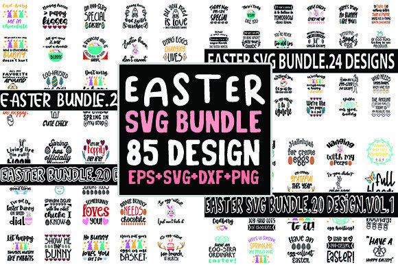 Easter SVG Bundle Review: 85 Designs for Embroidery