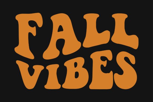 Fall Vibes Retro Wavy SVG: A Designer's Review