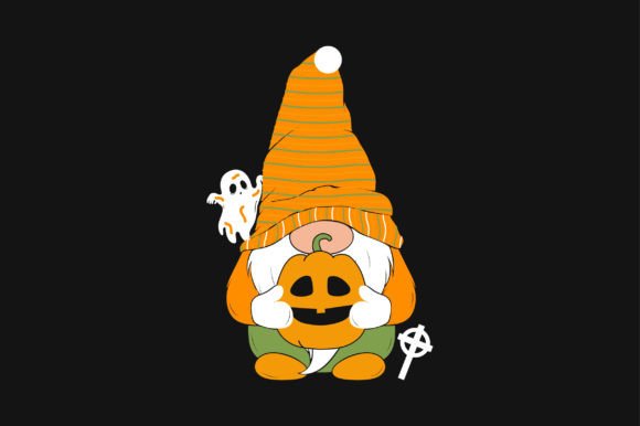 Gnome Boo Pumpkin Halloween SVG: A Designer's Review