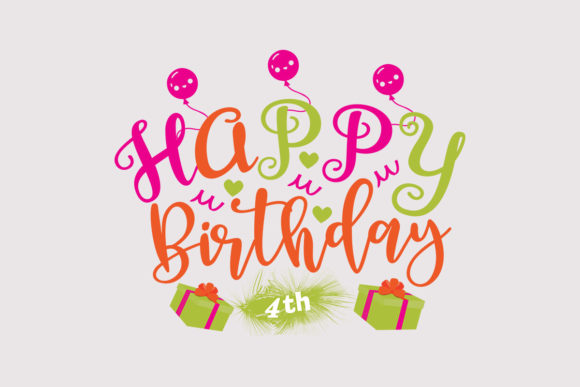Happy Birthday 4th SVG: A Designer's Review for Embroidery