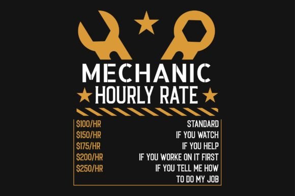 Mechanic Hour Rate SVG: A Designer's Review