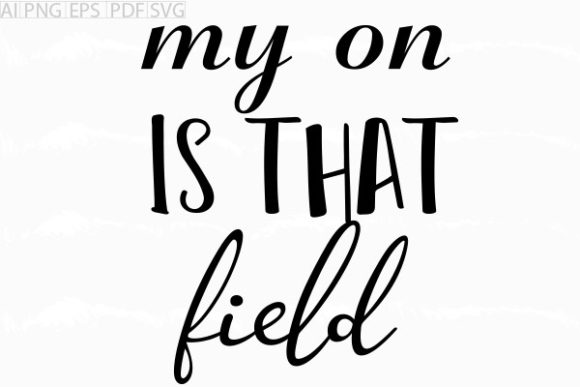 Review: About My on is That Field SVG Free for Embroidery