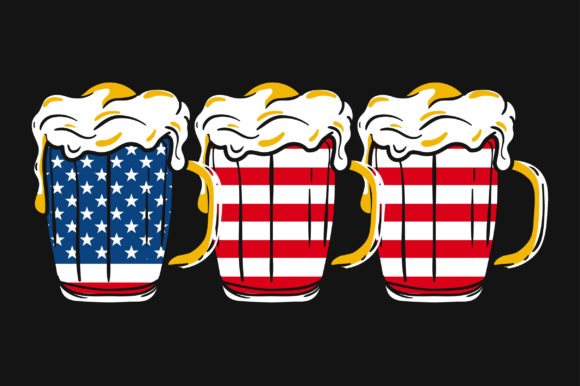 Review: Beer 4th of July America SVG T-shirt Design