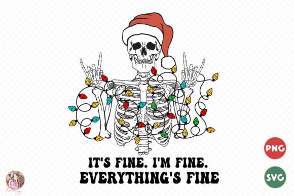 Review: Christmas Skeleton Lights SVG for Embroidery