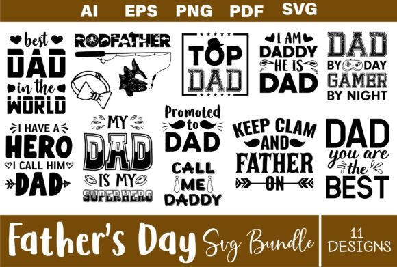 Review: Fathers Day SVG Bundle for Real Embroidery