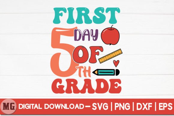 Review: First Day of Fifth Grade SVG for Real Embroidery