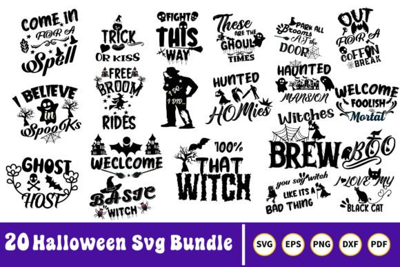 Review: Halloween SVG Bundle 20 Designs-V04 for Stitchers