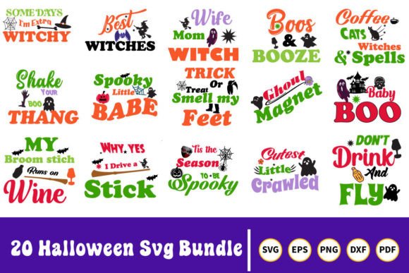 Review: Halloween SVG Bundle 20 Designs-V10 for Stitchers