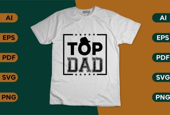 Review: Top Dad Shirt SVG for Father's Day Projects