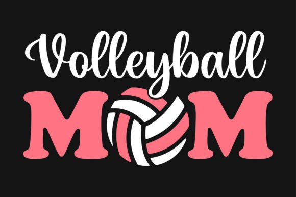 Review: Volleyball Mom SVG Typography for Embroidery
