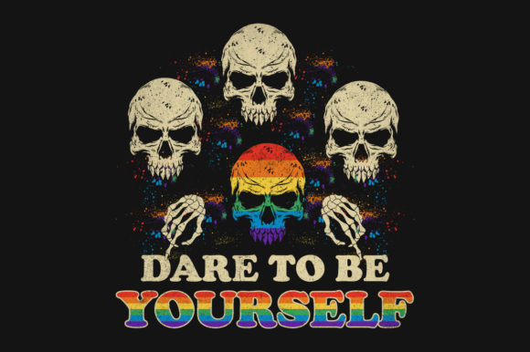 Skull Pride Rainbow Vintage SVG: A Designer's Review